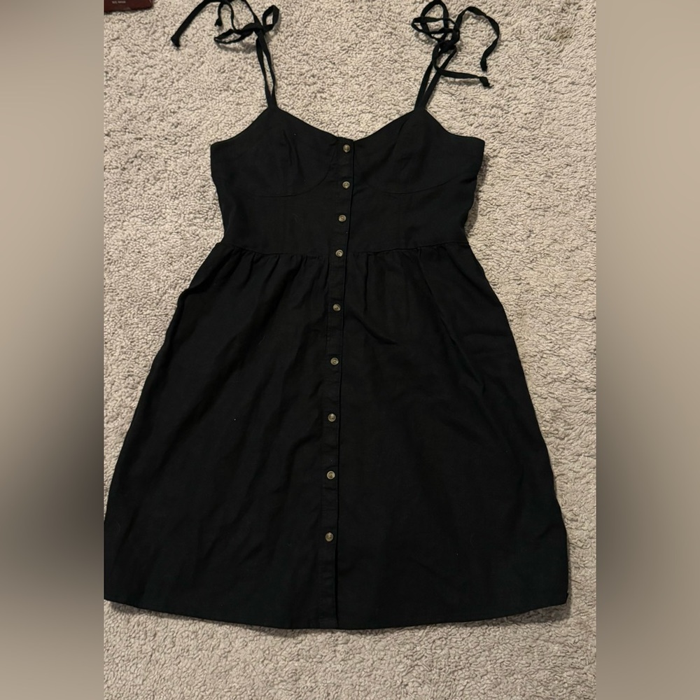 Black Aerie mini dress in XS